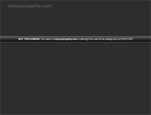 Tablet Screenshot of alanyaproperty.com